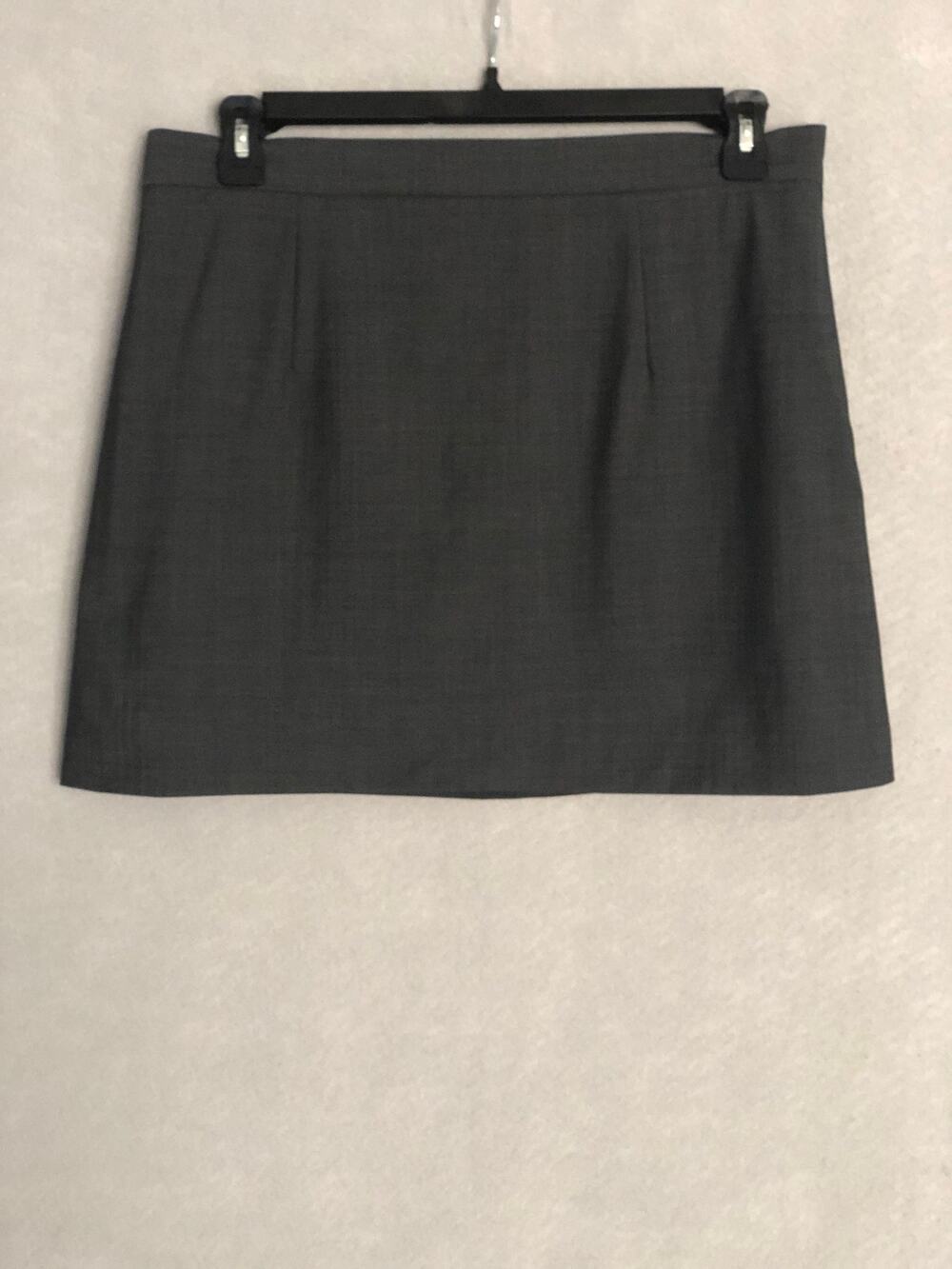 Antonio Melani A-Line Skirt Monroe Gray Women's Size 14 NEW